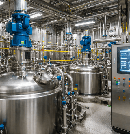 Spec Chem batch automation system in a specialty chemical manufacturing plant